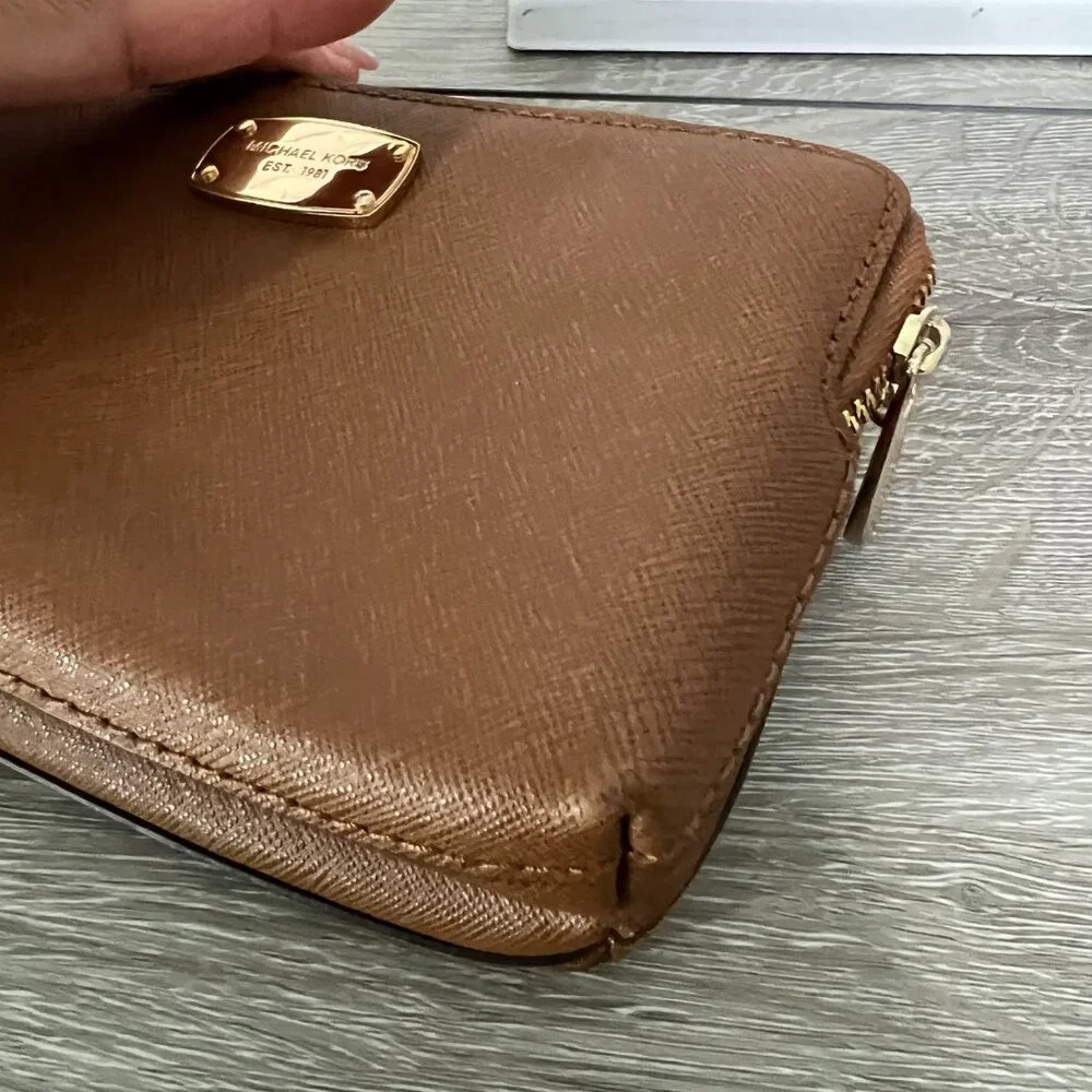 Michael Kors Double Zip Wallet Wristlet
